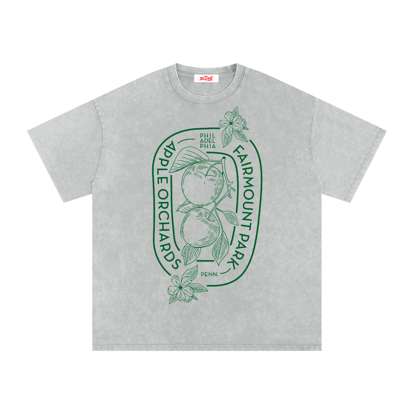 Philly,tshirt,deli,collective,apple,orchard,fairmount,park,philadelphia,custom