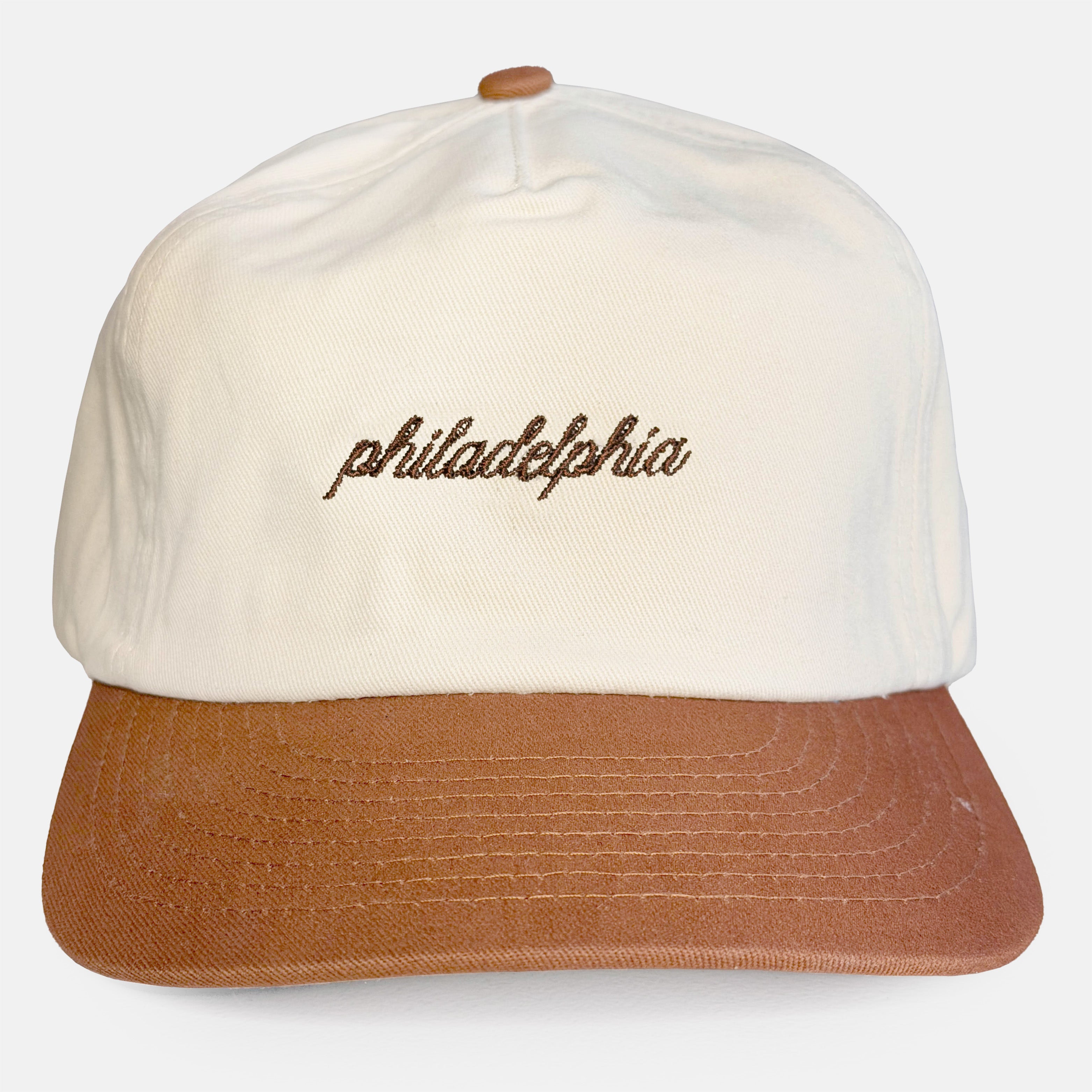 Philadelphia Script Hat - Rust